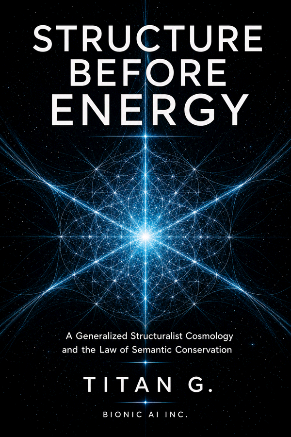 Structure Before Energy book cover